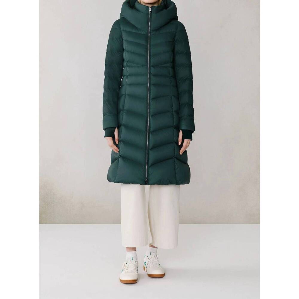 NEW SOIA&KYO lita down coat in midnight forest